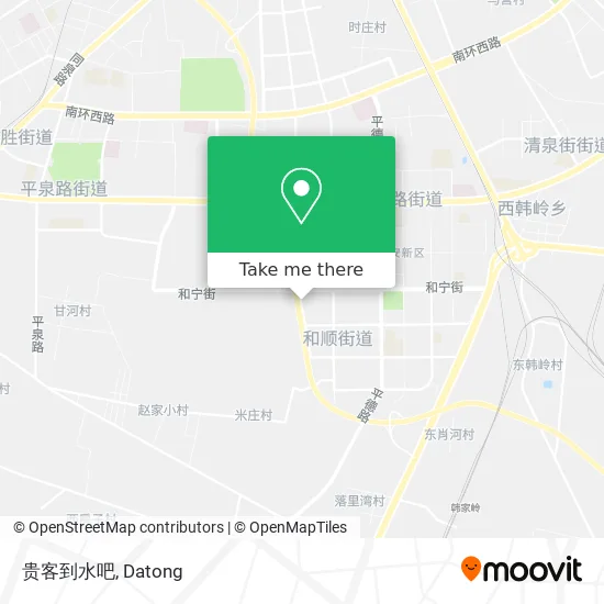 贵客到水吧 map