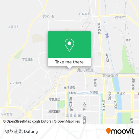 绿然蔬菜 map