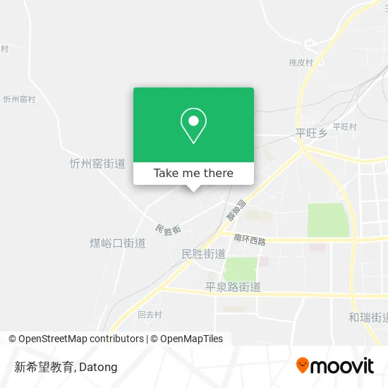 新希望教育 map