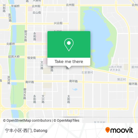 宁丰小区-西门 map