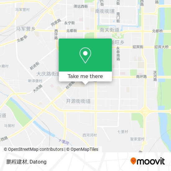 鹏程建材 map