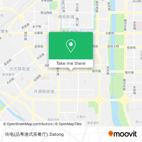 街电(品粤港式茶餐厅) map