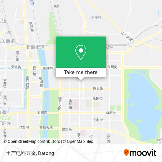 土产电料五金 map