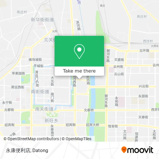 永康便利店 map