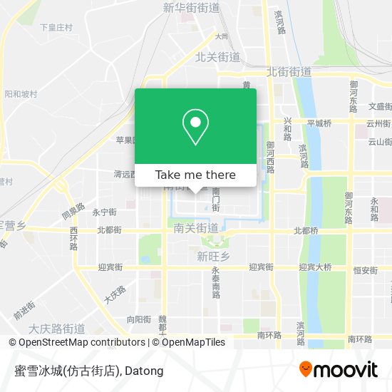 蜜雪冰城(仿古街店) map