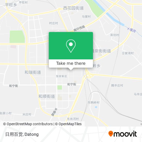 日用百货 map