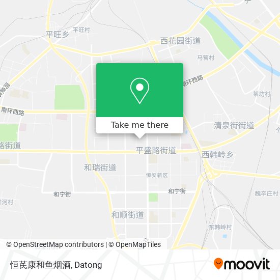 恒芪康和鱼烟酒 map