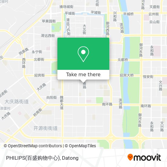 PHILIPS(百盛购物中心) map