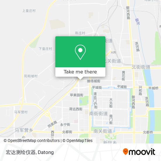 宏达测绘仪器 map