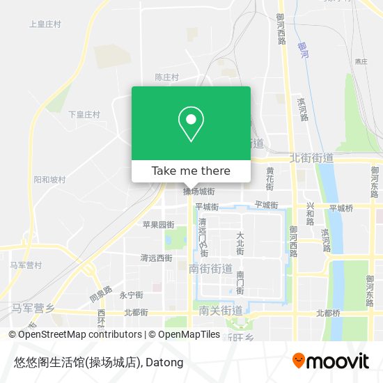 悠悠阁生活馆(操场城店) map