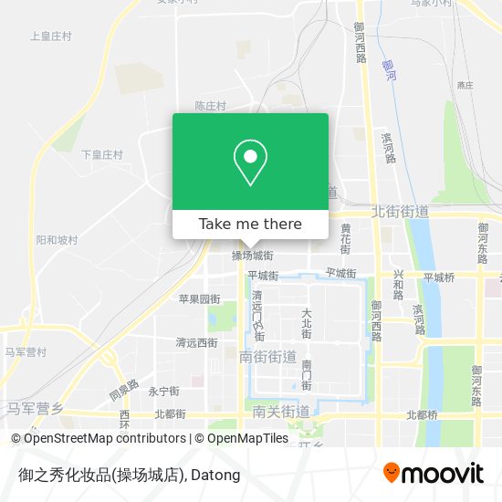 御之秀化妆品(操场城店) map