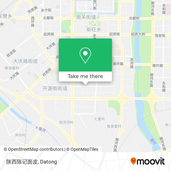 陕西陈记面皮 map
