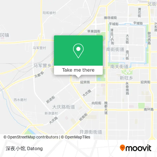 深夜小馆 map
