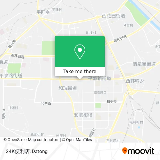 24K便利店 map