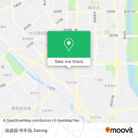 福盛园-停车场 map