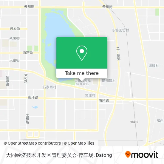 大同经济技术开发区管理委员会-停车场 map