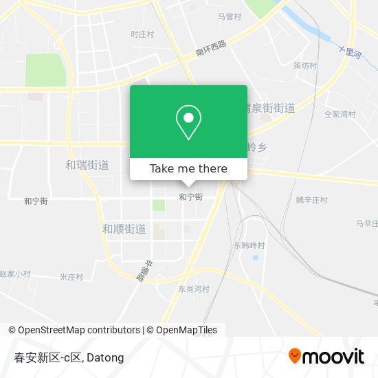 春安新区-c区 map