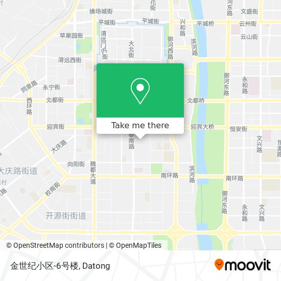 金世纪小区-6号楼 map