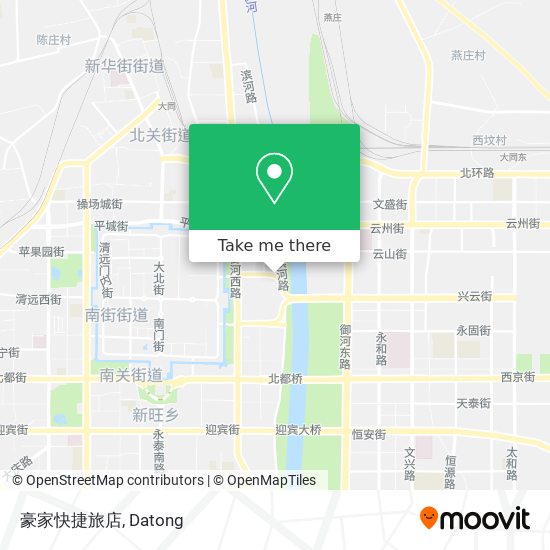豪家快捷旅店 map