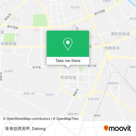 青青纹绣美甲 map