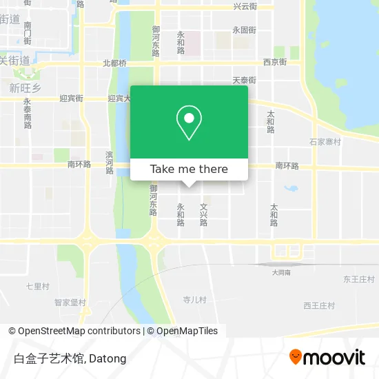 白盒子艺术馆 map