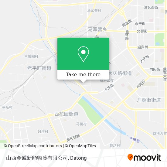 山西金诚新能物质有限公司 map
