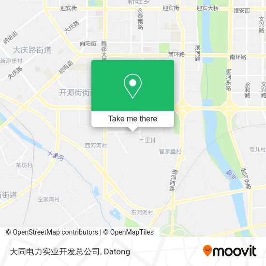 大同电力实业开发总公司 map