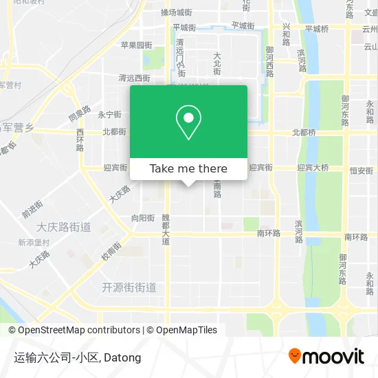 运输六公司-小区 map