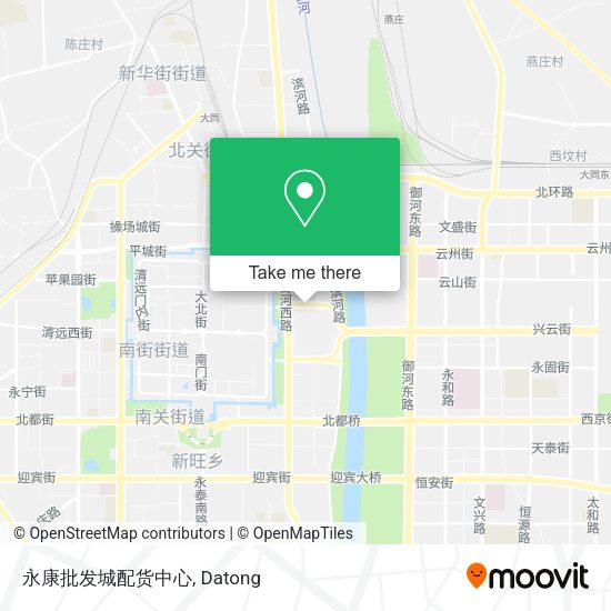 永康批发城配货中心 map