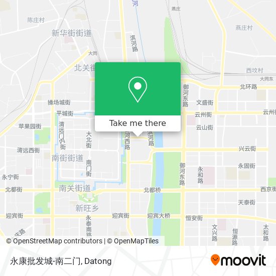 永康批发城-南二门 map