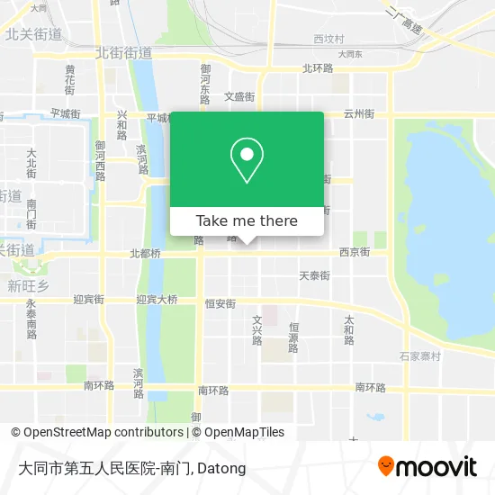 大同市第五人民医院-南门 map