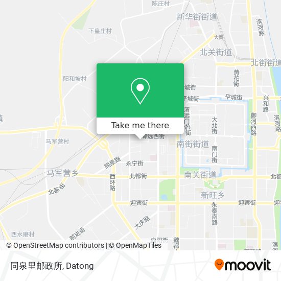 同泉里邮政所 map