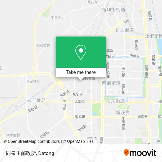 同泉里邮政所 map