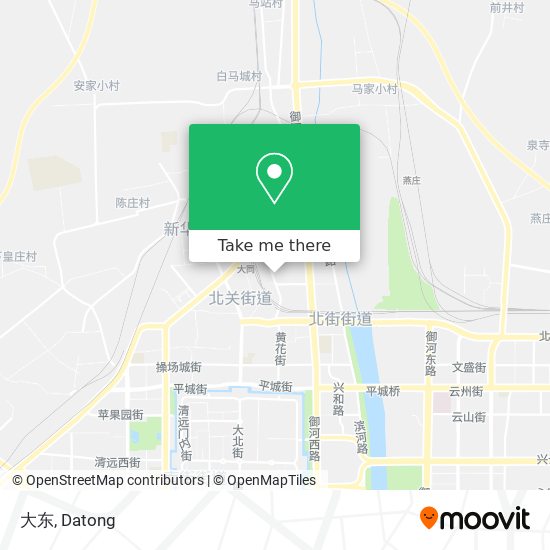 大东 map