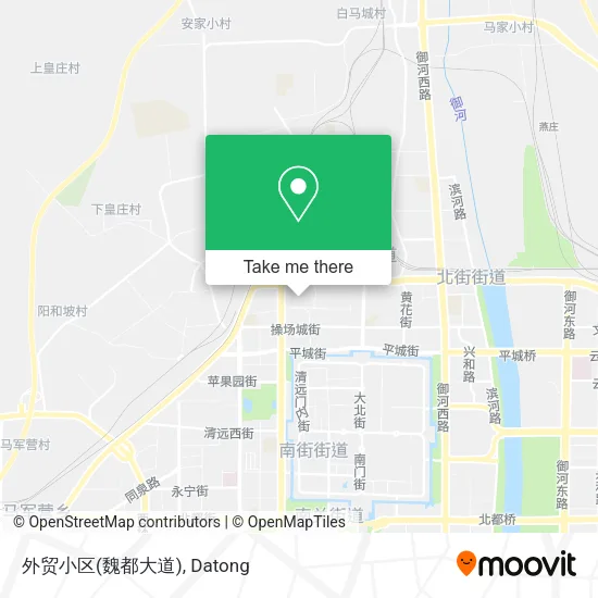 外贸小区(魏都大道) map