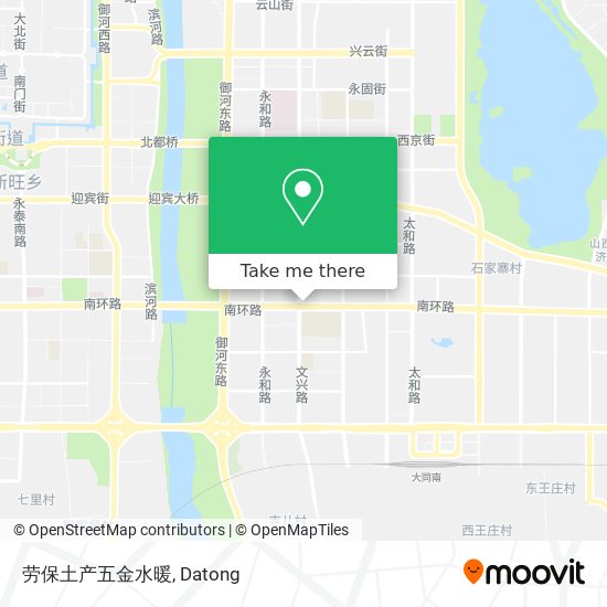 劳保土产五金水暖 map