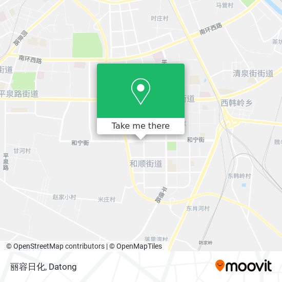丽容日化 map