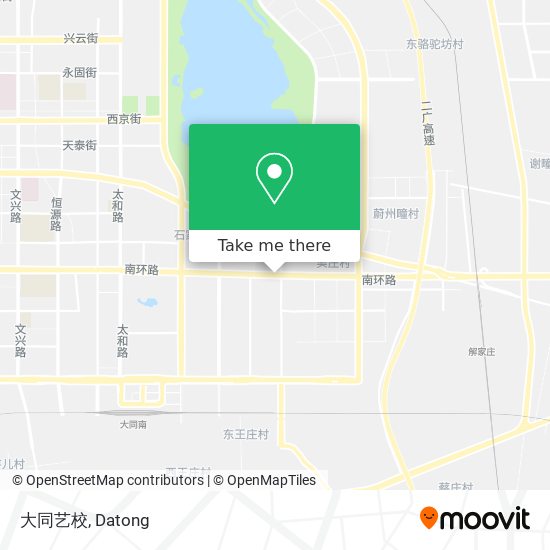 大同艺校 map
