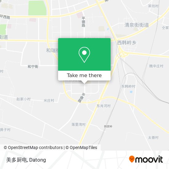 美多厨电 map