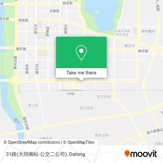31路(大同南站-公交二公司) map