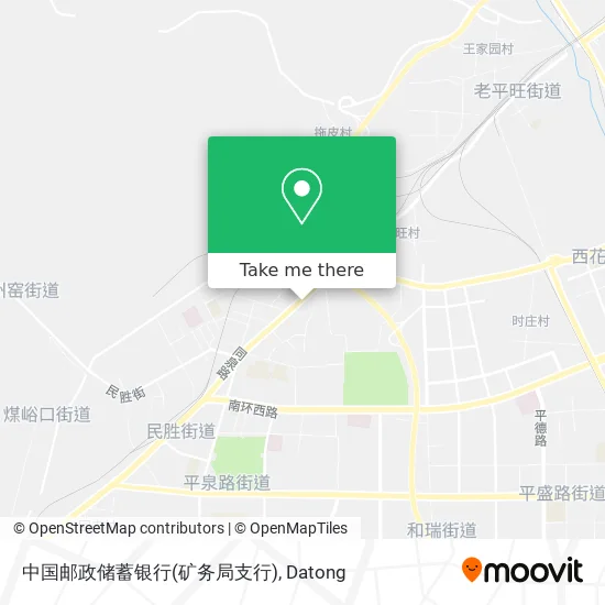 中国邮政储蓄银行(矿务局支行) map