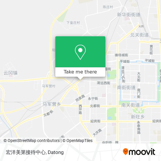 宏洋美第接待中心 map