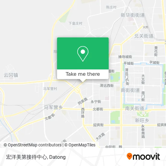 宏洋美第接待中心 map