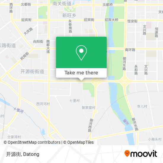 开源街 map