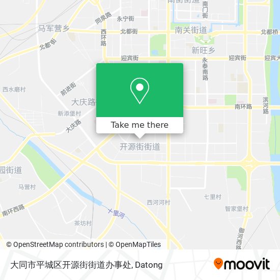 大同市平城区开源街街道办事处 map