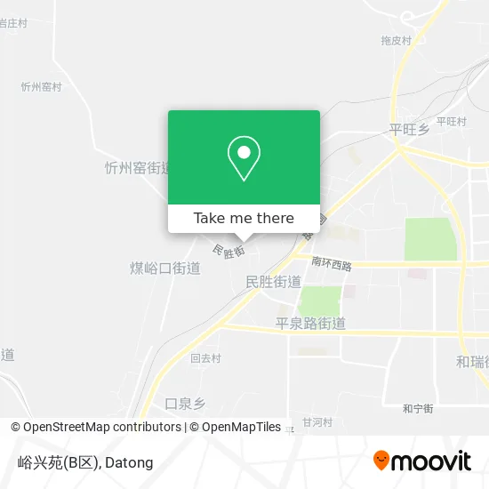 峪兴苑(B区) map