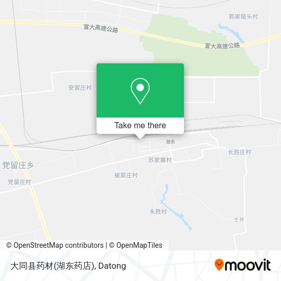大同县药材(湖东药店) map