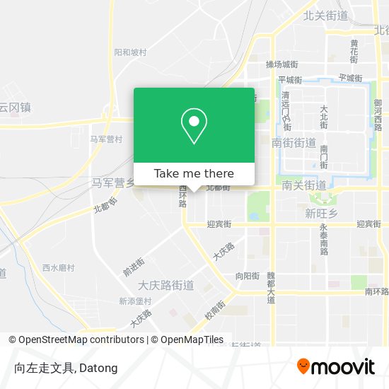 向左走文具 map