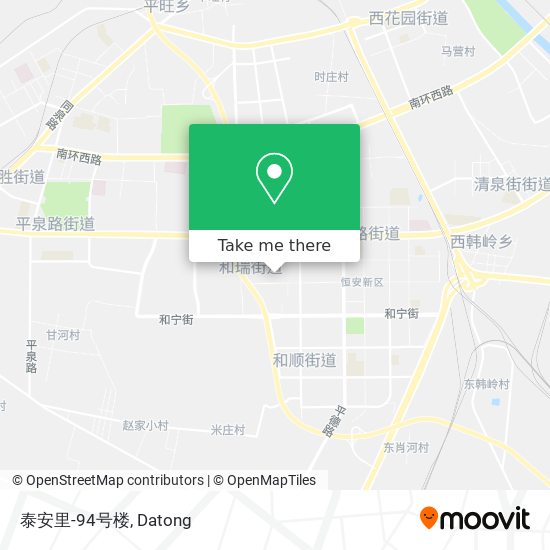 泰安里-94号楼 map