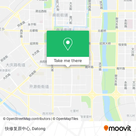快修复原中心 map